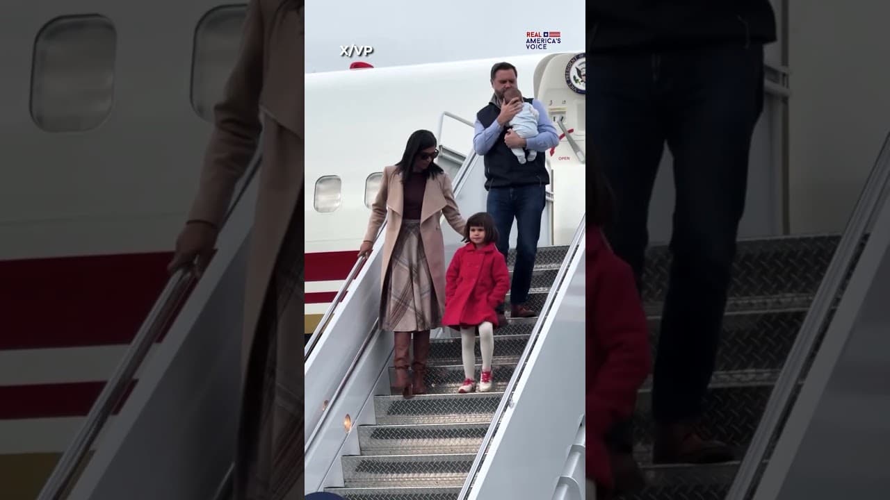 VP Vance lands in Alaska