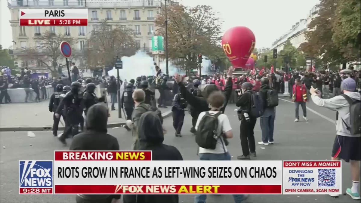Standoff in the streets